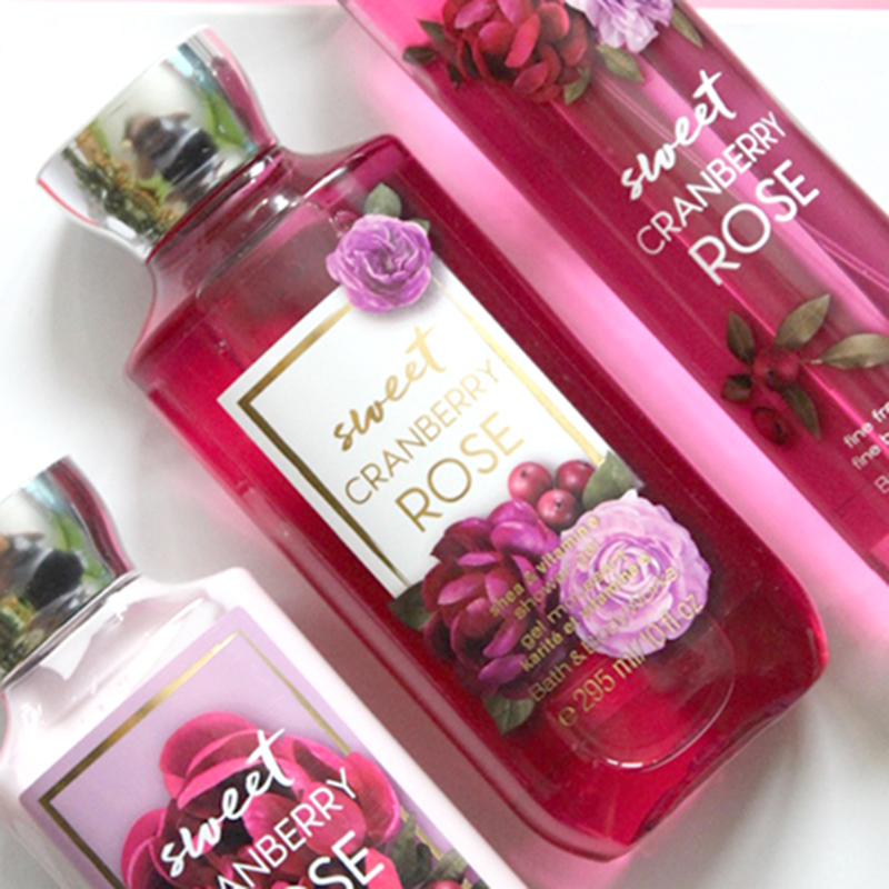 Sweet Cranberry Rose Shower Gel